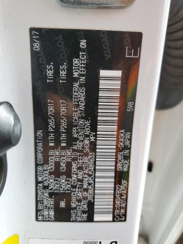 JTEBU5JR5J5489633 - 2018 TOYOTA 4RUNNER SR5/SR5 PREMIUM 白色 照片 13