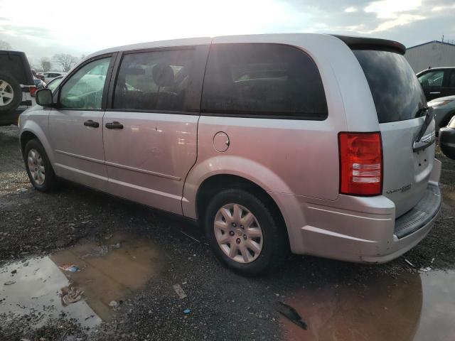 2A8HR44H08R818161 - 2008 CHRYSLER TOWN & COU LX SILVER photo 2