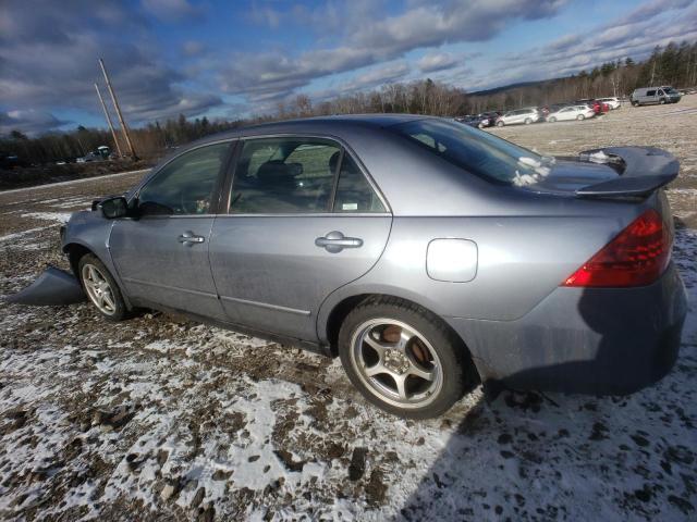 1HGCM56487A054807 - 2007 HONDA ACCORD LX BLUE photo 2