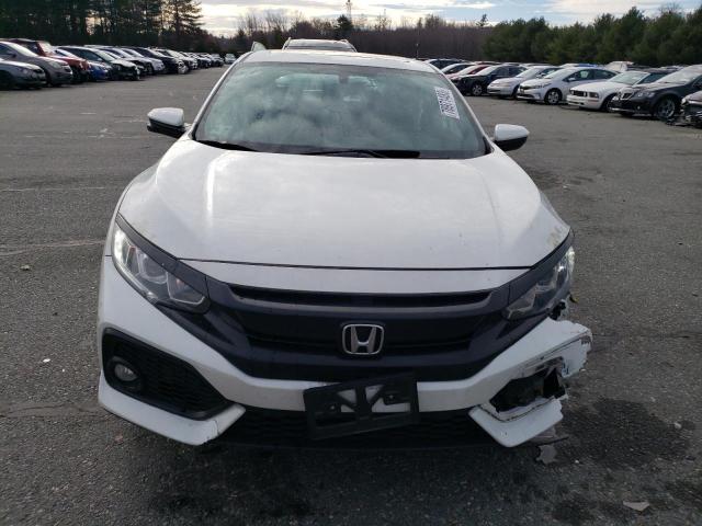 SHHFK7H5XJU403417 - 2018 HONDA CIVIC EX WHITE photo 5