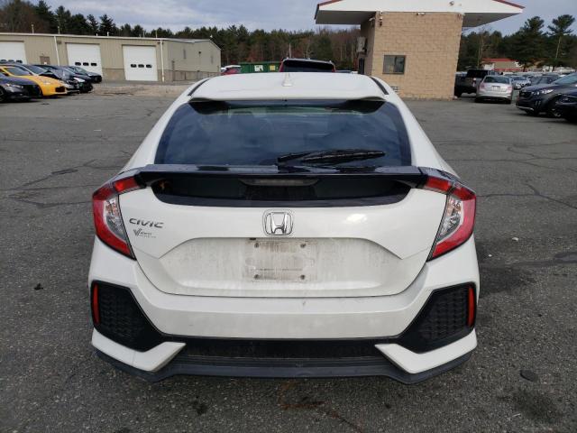 SHHFK7H5XJU403417 - 2018 HONDA CIVIC EX WHITE photo 6