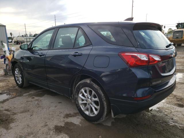 3GNAXHEV7KL121270 - 2019 CHEVROLET EQUINOX LS BLUE photo 2