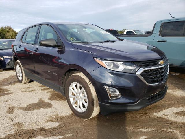 3GNAXHEV7KL121270 - 2019 CHEVROLET EQUINOX LS BLUE photo 4