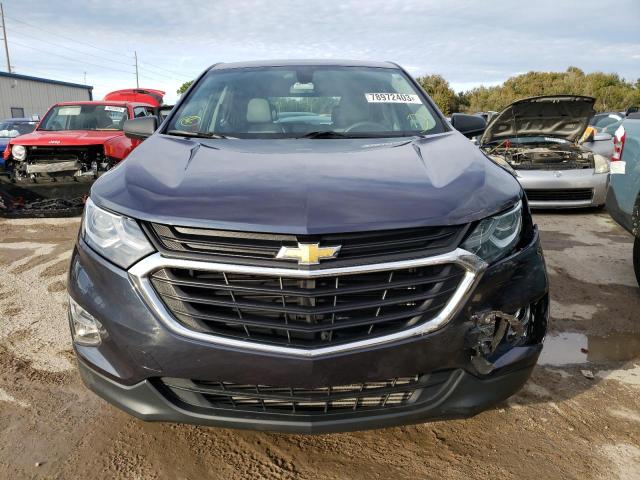 3GNAXHEV7KL121270 - 2019 CHEVROLET EQUINOX LS BLUE photo 5