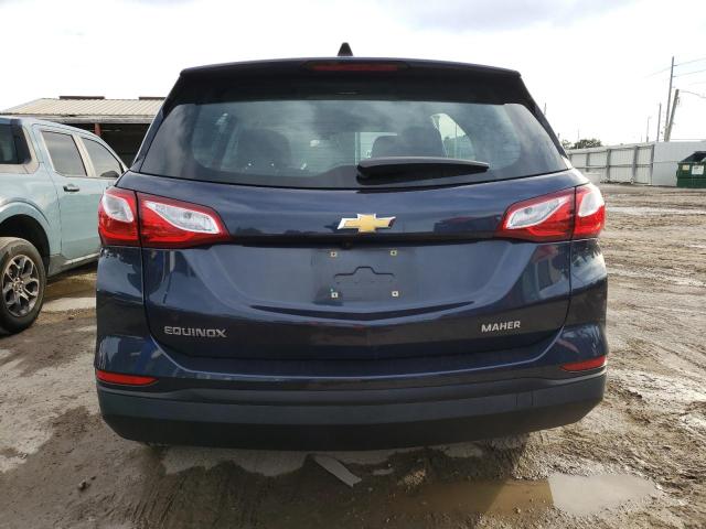 3GNAXHEV7KL121270 - 2019 CHEVROLET EQUINOX LS BLUE photo 6