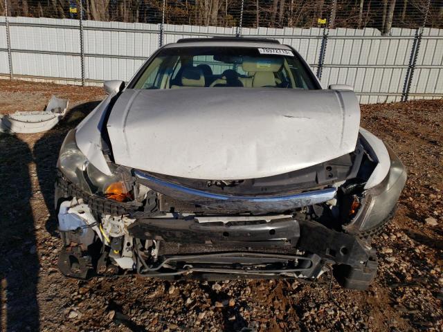 1HGCP3F84CA007573 - 2012 HONDA ACCORD EXL WHITE photo 5