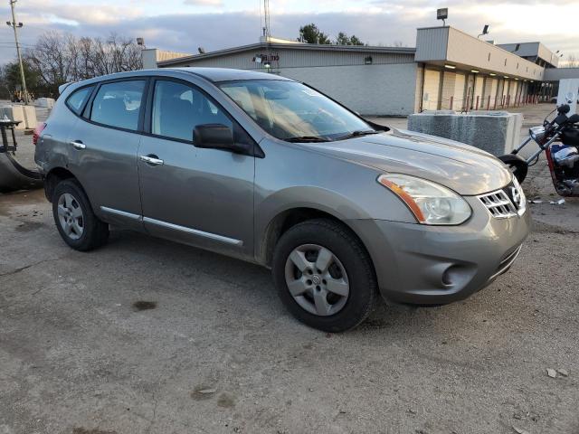 JN8AS5MV3DW633181 - 2013 NISSAN ROGUE S GRAY photo 4