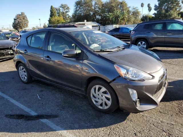 JTDKDTB3XF1587042 - 2015 TOYOTA PRIUS C CHARCOAL photo 4