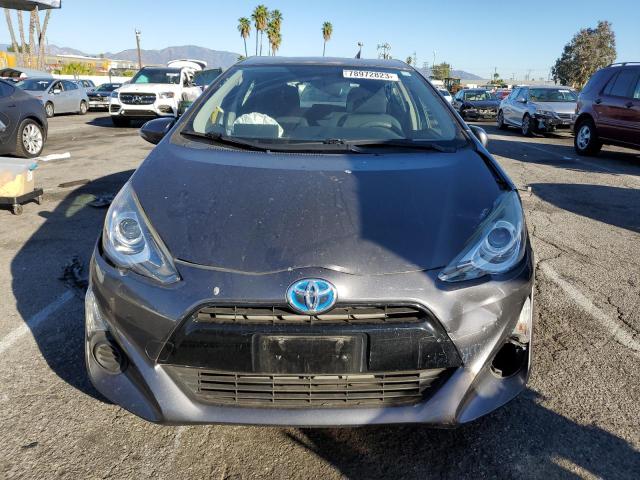 JTDKDTB3XF1587042 - 2015 TOYOTA PRIUS C CHARCOAL photo 5