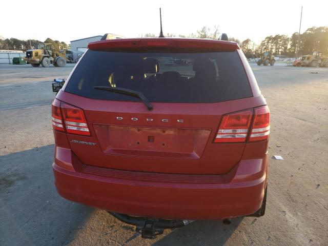 3C4PDCAB9HT677499 - 2017 DODGE JOURNEY SE RED photo 6