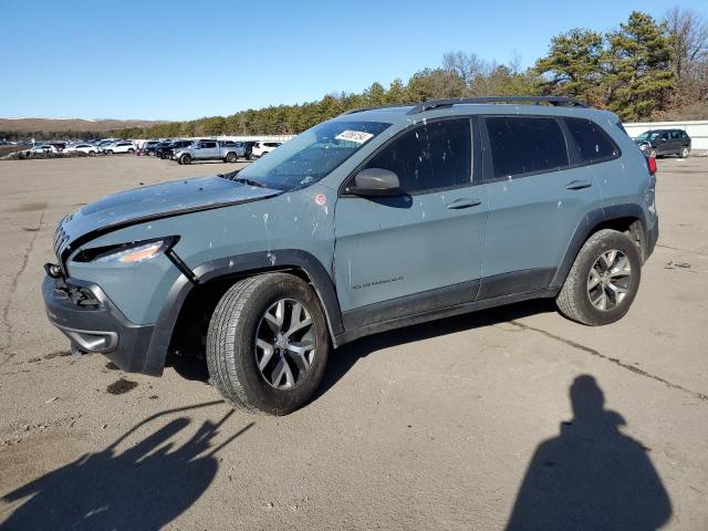 1C4PJMBS2FW569567 - 2015 JEEP CHEROKEE TRAILHAWK GRAY photo 1