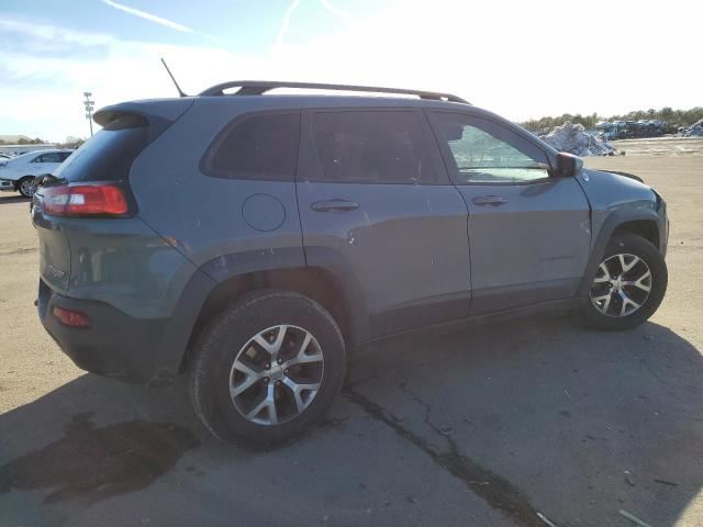 1C4PJMBS2FW569567 - 2015 JEEP CHEROKEE TRAILHAWK GRAY photo 3