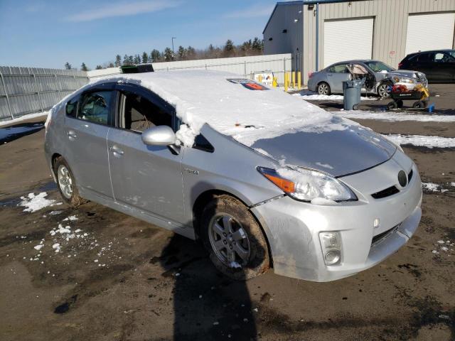 JTDKN3DU2A0005761 - 2010 TOYOTA PRIUS SILVER photo 4