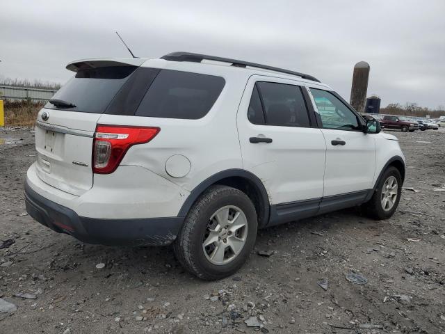 1FM5K7B87DGB36856 - 2013 FORD EXPLORER WHITE photo 3