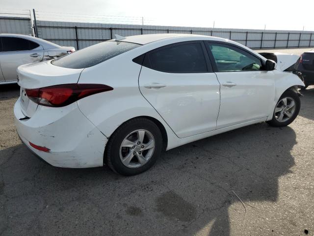 5NPDH4AE8EH455524 - 2014 HYUNDAI ELANTRA SE WHITE photo 3