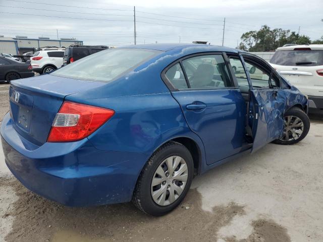 2HGFB2F57CH534536 - 2012 HONDA CIVIC LX BLUE photo 4