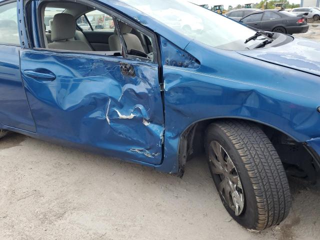 2HGFB2F57CH534536 - 2012 HONDA CIVIC LX BLUE photo 9