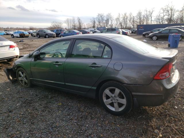 2HGFA16609H359450 - 2009 HONDA CIVIC LX-S GRAY photo 2