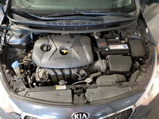 KNAFX4A64G5469649 - 2016 KIA FORTE LX GRAY photo 11