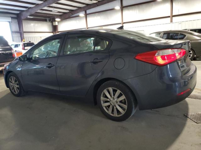 KNAFX4A64G5469649 - 2016 KIA FORTE LX GRAY photo 2