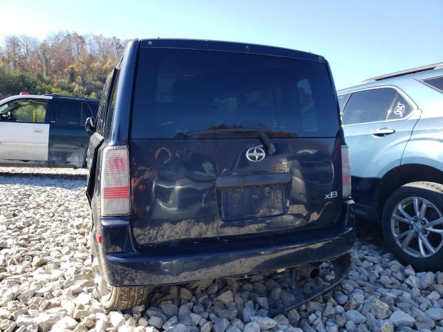 JTLKT324X54026739 - 2005 TOYOTA SCION XB ლურჯი ფოტო 6