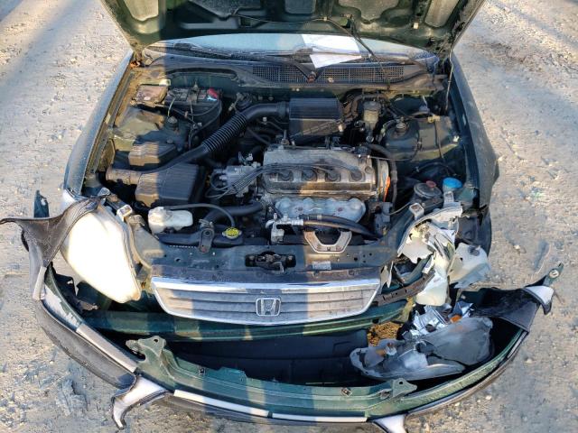 2HGEJ6618YH596473 - 2000 HONDA CIVIC BASE GREEN photo 11