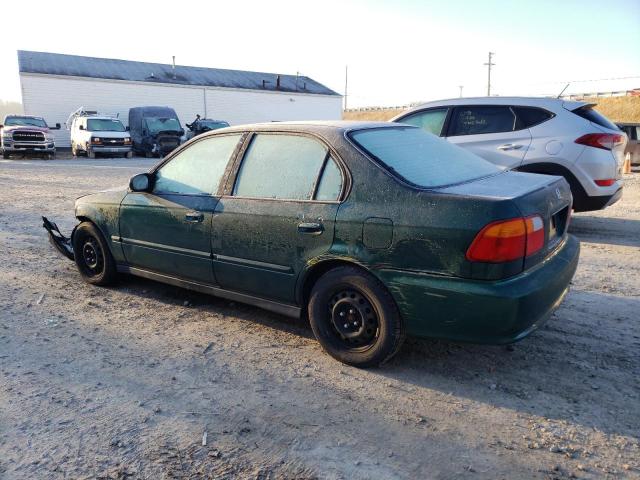 2HGEJ6618YH596473 - 2000 HONDA CIVIC BASE GREEN photo 2