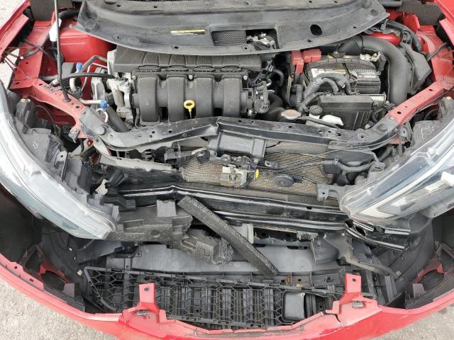 3N1AB7AP8JY314721 - 2018 NISSAN SENTRA S RED photo 11