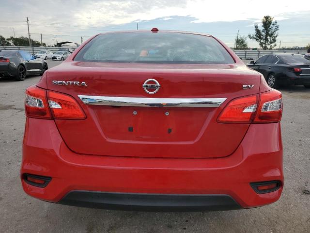 3N1AB7AP8JY314721 - 2018 NISSAN SENTRA S RED photo 6