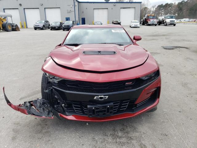 1G1FF1R77K0158605 - 2019 CHEVROLET CAMARO SS RED photo 5