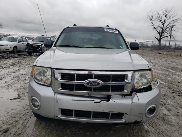 1FMCU93178KB14650 - 2008 FORD ESCAPE XLT SILVER photo 5