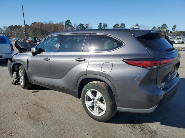 5TDZZRAH5MS522776 - 2021 TOYOTA HIGHLANDER L SILVER photo 2