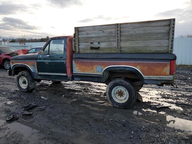 1FTEF26H7FNA34963 - 1985 FORD F250 RED photo 2