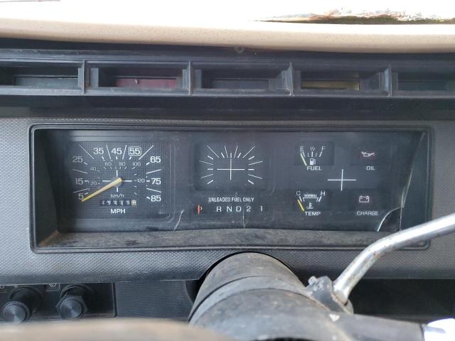 1FTEF26H7FNA34963 - 1985 FORD F250 RED photo 9