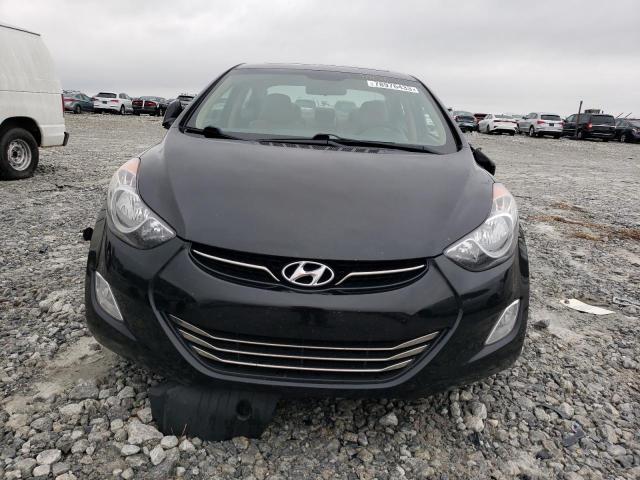 KMHDH4AE3DU637602 - 2013 HYUNDAI ELANTRA GLS BLACK photo 5