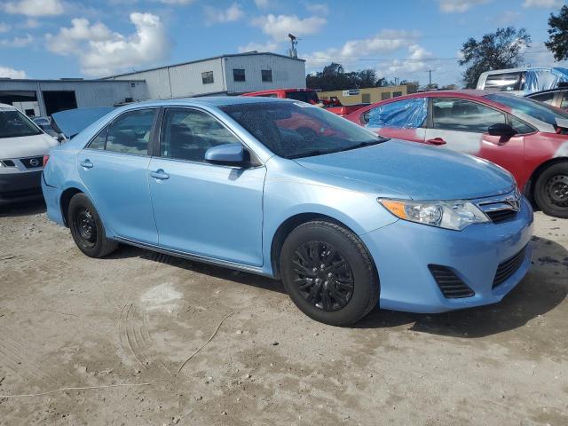 4T1BF1FK3CU589561 - 2012 TOYOTA CAMRY BASE BLUE photo 4