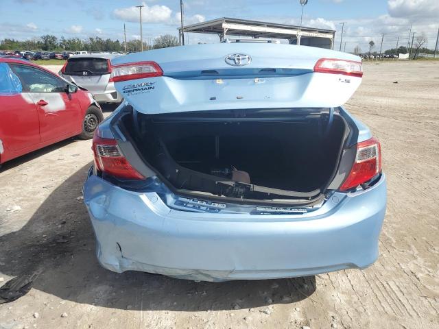 4T1BF1FK3CU589561 - 2012 TOYOTA CAMRY BASE BLUE photo 6