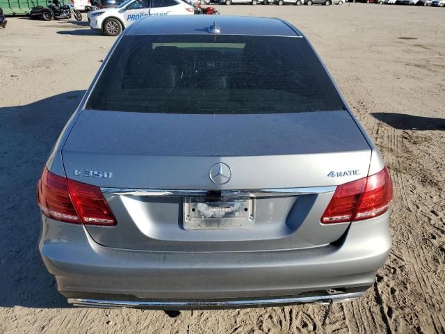 WDDHF8JBXEA795727 - 2014 MERCEDES-BENZ E 350 4MATIC SILVER photo 6