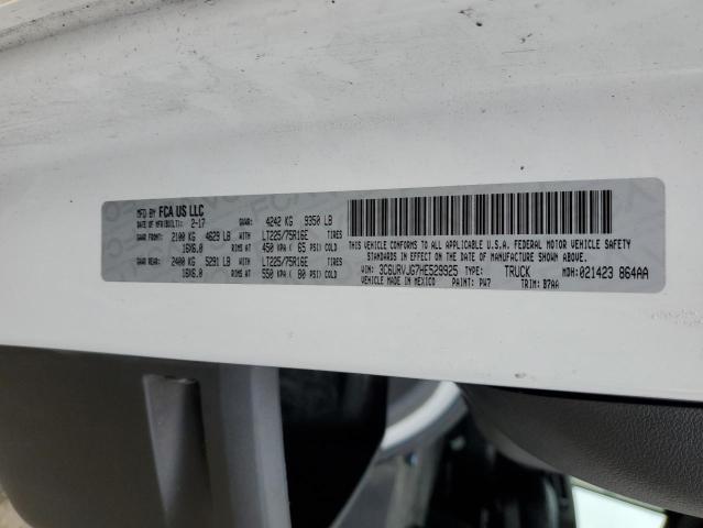 3C6URVJG7HE529925 - 2017 RAM PROMASTER 3500 HIGH თეთრი ფოტო 13