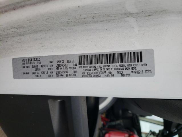 3C6URVJGXJE133977 - 2018 RAM PROMASTER 3500 HIGH 白色 照片 13