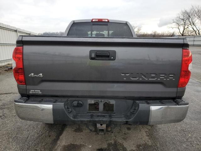 5TFUM5F15FX059242 - 2015 TOYOTA TUNDRA DOUBLE CAB SR/SR5 GRAY photo 6