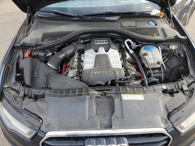 WAUJGAFC5DN016272 - 2013 AUDI A6 PRESTIGE BLUE photo 11