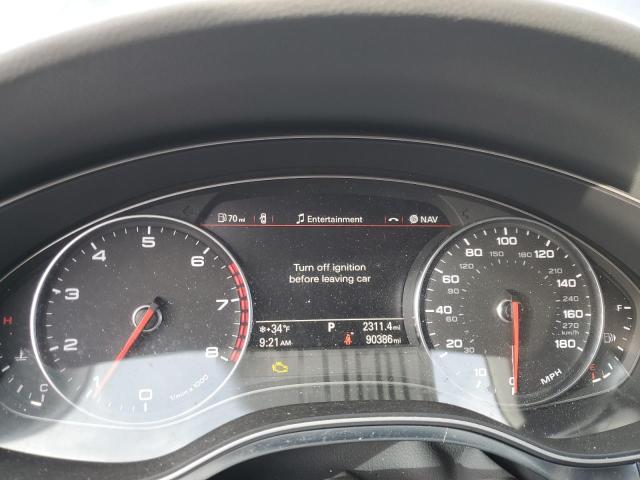 WAUJGAFC5DN016272 - 2013 AUDI A6 PRESTIGE BLUE photo 9