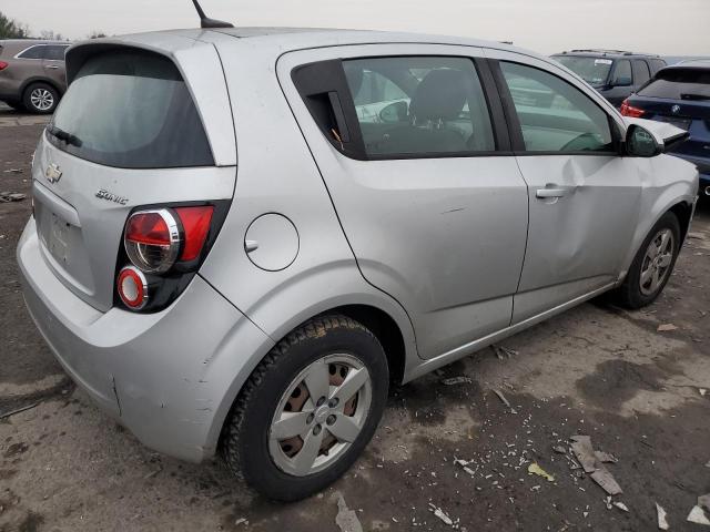 1G1JB6SH3E4153615 - 2014 CHEVROLET SONIC LS 银色 照片 3