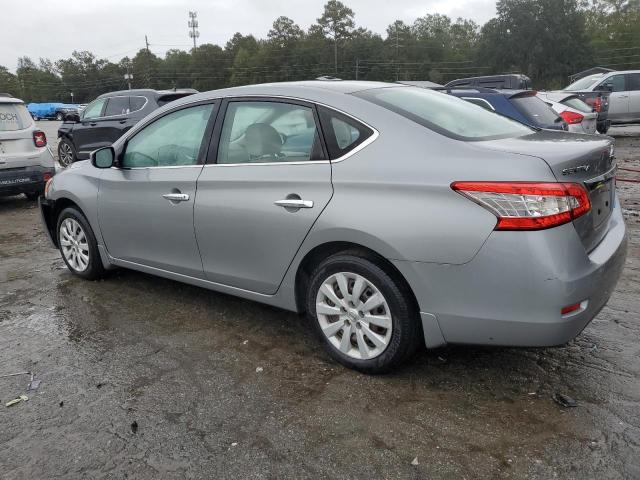 3N1AB7APXDL770527 - 2013 NISSAN SENTRA S GRAY photo 2