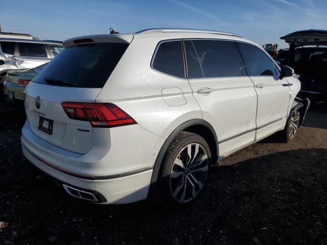 3VV4B7AXXNM021573 - 2022 VOLKSWAGEN TIGUAN SEL R-LINE WHITE photo 3