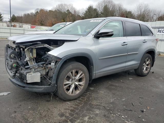 5TDJKRFH3ES051366 - 2014 TOYOTA HIGHLANDER XLE SILVER photo 1