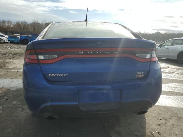 1C3CDFBH6DD297513 - 2013 DODGE DART SXT BLUE photo 6