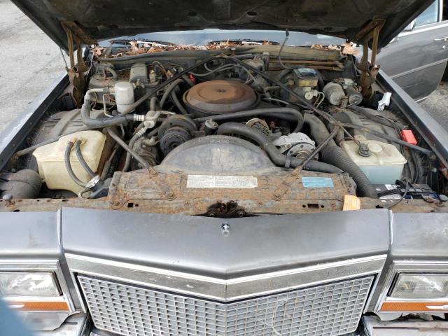 1G6DW51Y1H9760482 - 1987 CADILLAC BROUGHAM GRAY photo 11