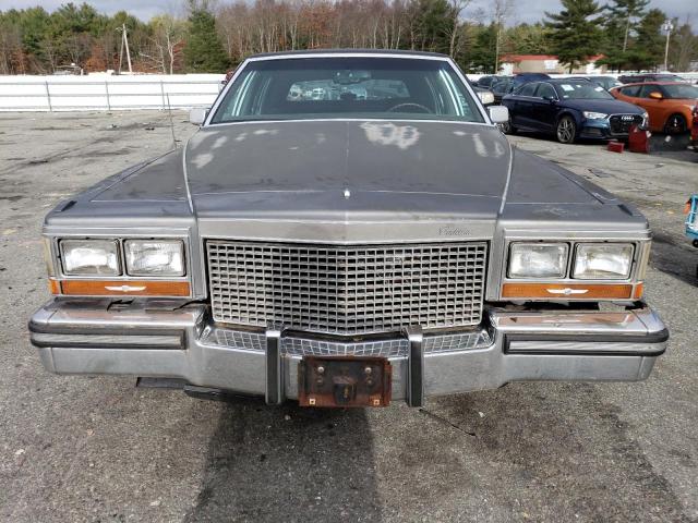 1G6DW51Y1H9760482 - 1987 CADILLAC BROUGHAM GRAY photo 5